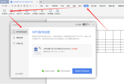 wps加密碼怎么設置？