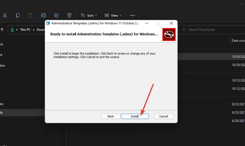 如何安裝適用于Win11正式版的ADMX模板？Win11安裝組策略編輯器ADMX模板的方法步驟