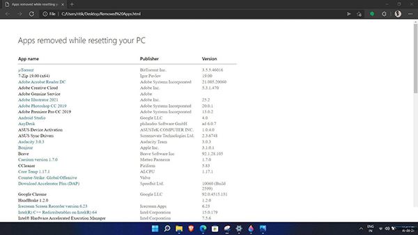 如何在Win11重置系統(tǒng)中保留個人文件？Win11重置系統(tǒng)保留個人文件方法