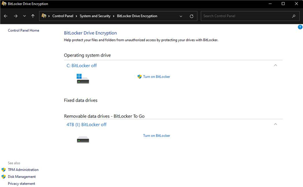 如何在Win11上快速加密硬盤？Win11上快速加密硬盤方法步驟