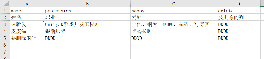 python使用openpyxl庫(kù)讀寫Excel表格的方法（增刪改查操作）