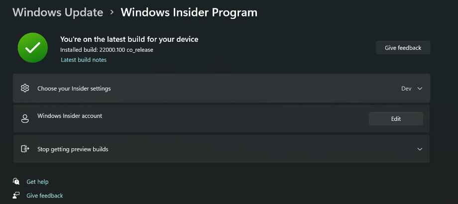 Windows11預覽體驗計劃無法選擇渠道怎么辦？
