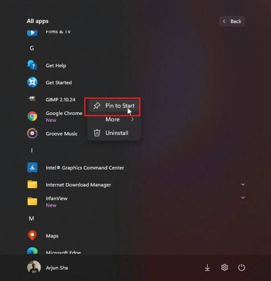 Win11怎么自定義開(kāi)始菜單?Win11自定義開(kāi)始菜單教程