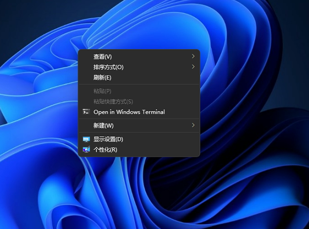 Win11右鍵刷新不見了怎么辦？Win11右鍵刷新在哪？
