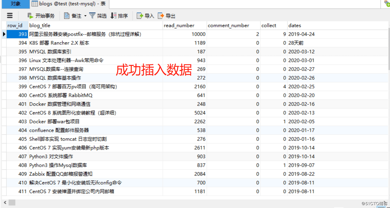 Python如何爬取51cto數(shù)據(jù)并存入MySQL