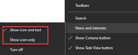 Win10 21H1怎么開啟/啟用新聞和興趣功能？