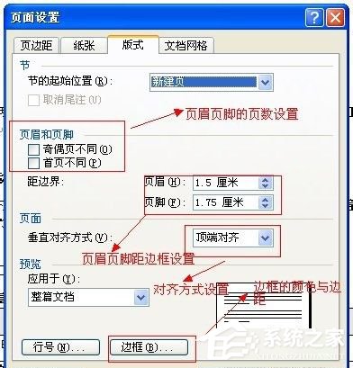 Word2003頁(yè)面設(shè)置方法 Word2003頁(yè)面如何設(shè)置