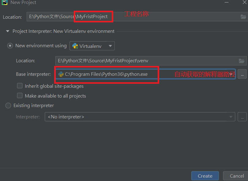 Python學(xué)習(xí)之路之pycharm的第一個項目搭建過程