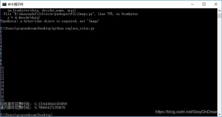 python 實現(xiàn)圖像快速替換某種顏色