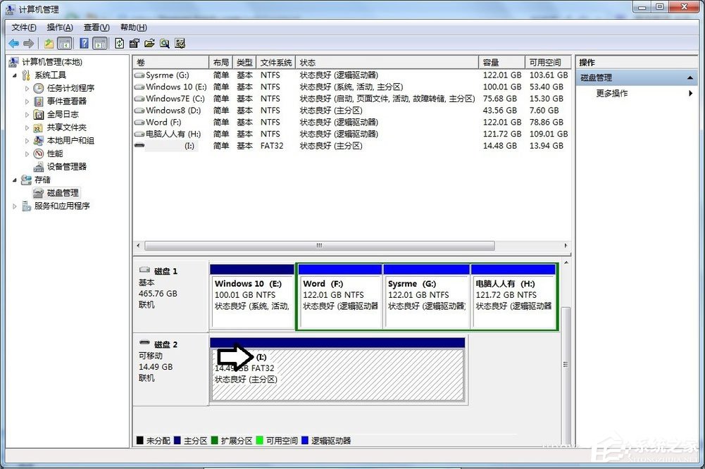 Win7不顯示移動硬盤怎么辦？