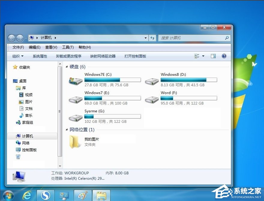 Win7系統(tǒng)怎么更改庫圖標？