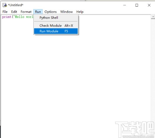 python運(yùn)行代碼的操作方法