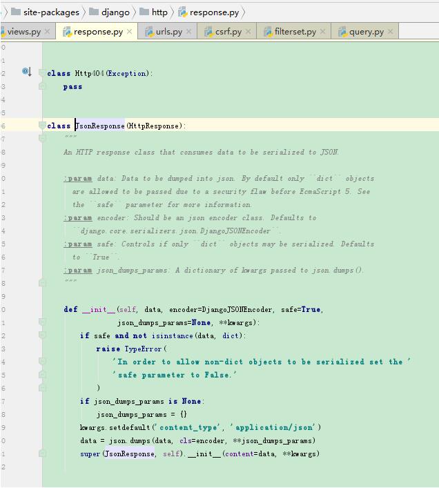 對(duì)python中各個(gè)response的使用說明