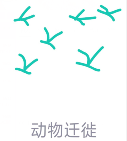 QQ紅包動物遷徙怎么畫?qq畫圖動物遷移快速畫法