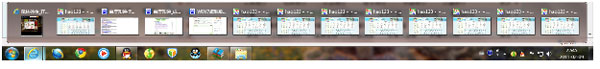 Win7任務(wù)欄同類型預(yù)覽窗口為什么只能顯示10個(gè)？