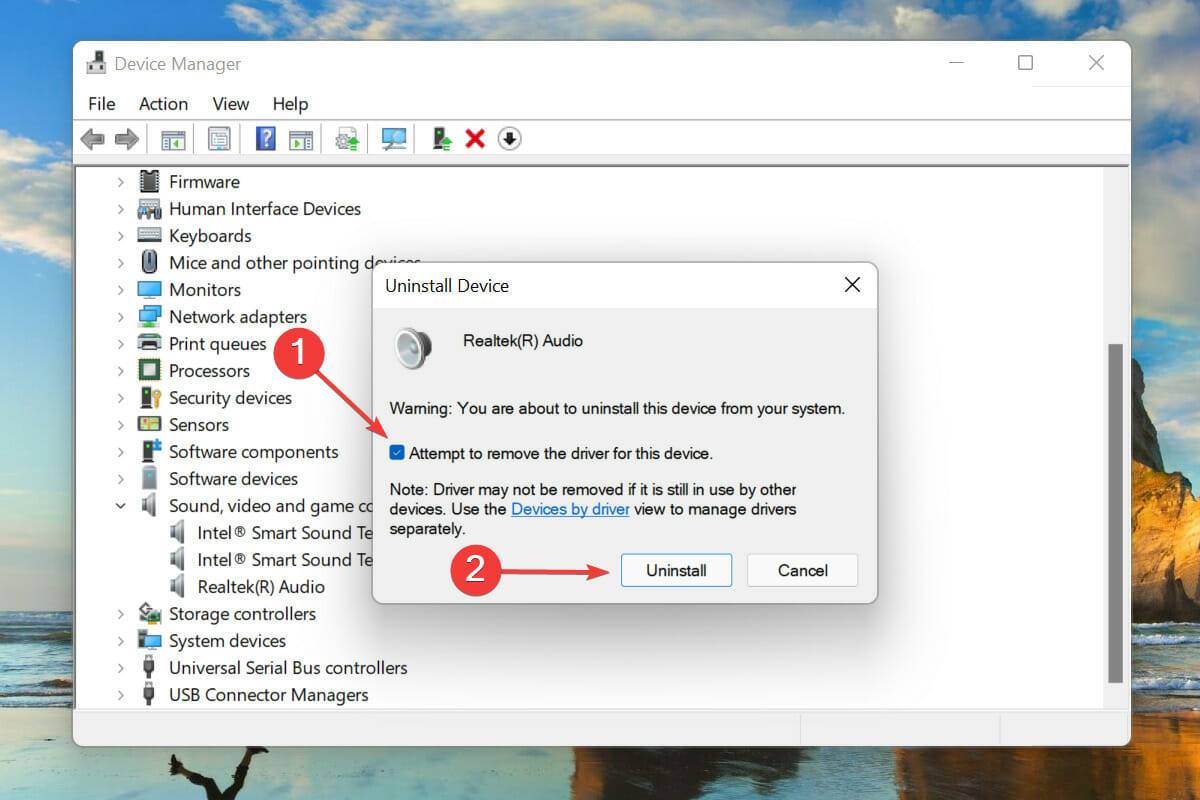 Windows 11如何重新安裝音頻驅(qū)動程序?