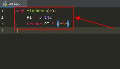 python如何計(jì)算圓的面積