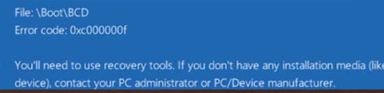 win10藍屏winload.efi 0xc000000f怎么修復(fù)
