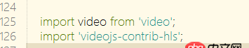javascript - vue使用videojs+videojs-contrib-hls報(bào)錯(cuò)