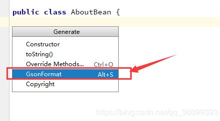 Android Studio 一鍵生成Json實(shí)體類教程
