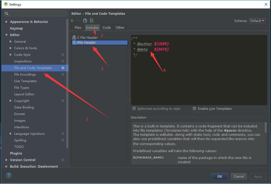 Android Studio 修改類(lèi)的默認(rèn)注釋圖文教程