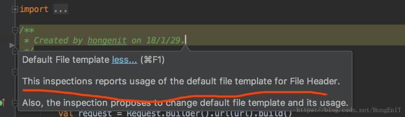 Android Studio 修改類(lèi)的默認(rèn)注釋圖文教程