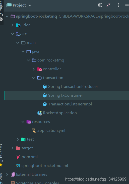 springboot整合rocketmq實現(xiàn)分布式事務(wù)