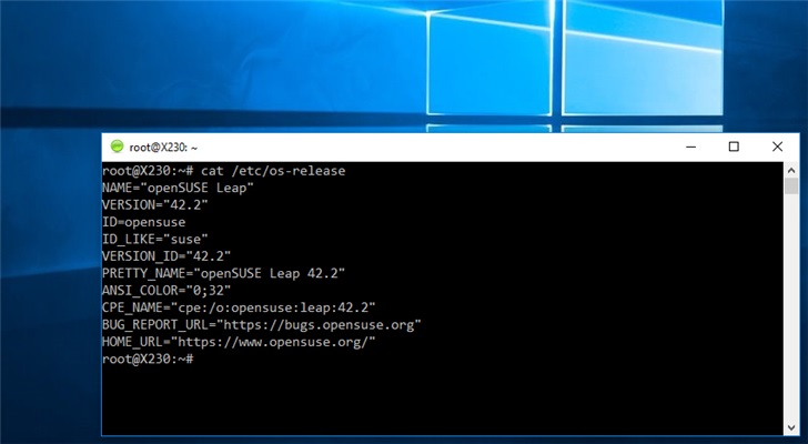 Linux GUI應(yīng)用可在Win10系統(tǒng)運行 任何人都能夠使用
