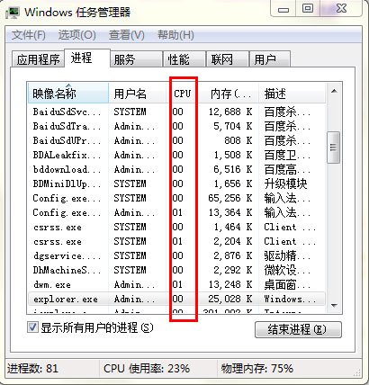 win7鼠標(biāo)能動(dòng)但點(diǎn)擊桌面無(wú)反應(yīng)