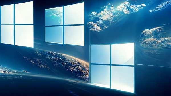 Windows12新畫面展示 由ai工具預(yù)測生成的