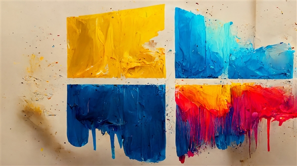 Windows12新畫面展示 由ai工具預(yù)測生成的