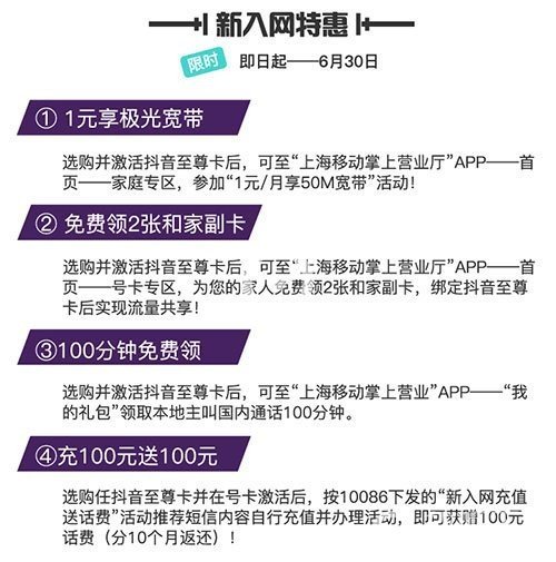 電信抖音卡資費是多少【電信抖音卡詳細內(nèi)容一覽】