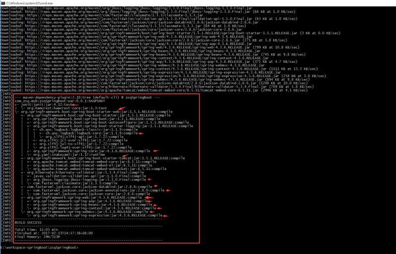 使用Spring Boot搭建Java web項(xiàng)目及開(kāi)發(fā)過(guò)程圖文詳解