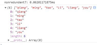 JavaScript常用8種數組去重代碼實例