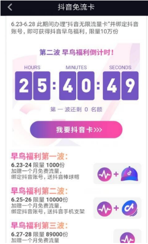 抖音無限流量卡好用嗎？資費特權介紹
