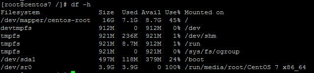 Linux系統怎么查看電腦的磁盤空間？