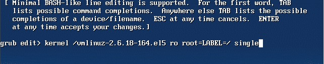 Linux CentOS系統(tǒng)忘記密碼怎么辦？Linux CentOS忘記密碼解決方法