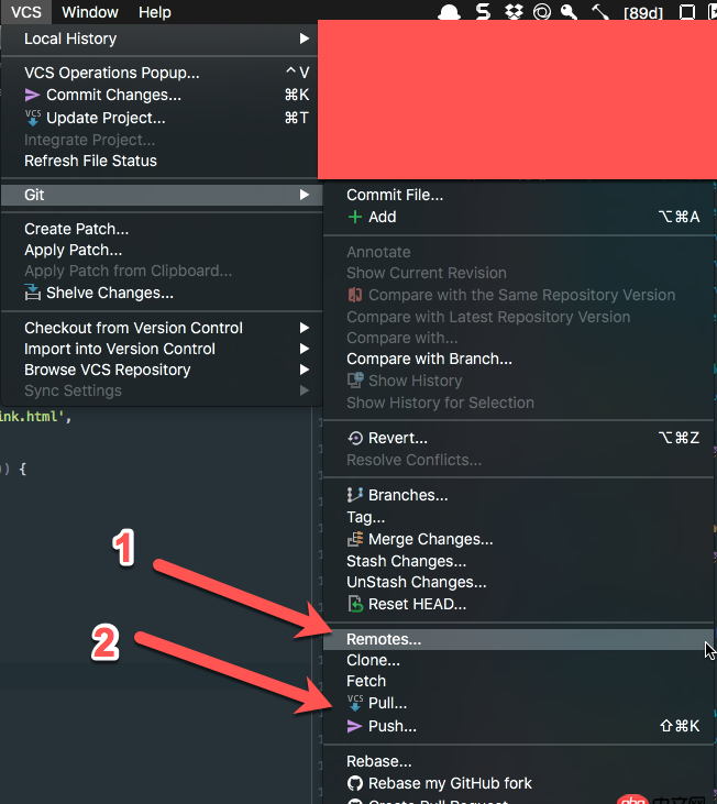 webstorm 如何將本地項目提交到github 已存在的倉儲上（項目創(chuàng)建時沒有從github 上 checkout）