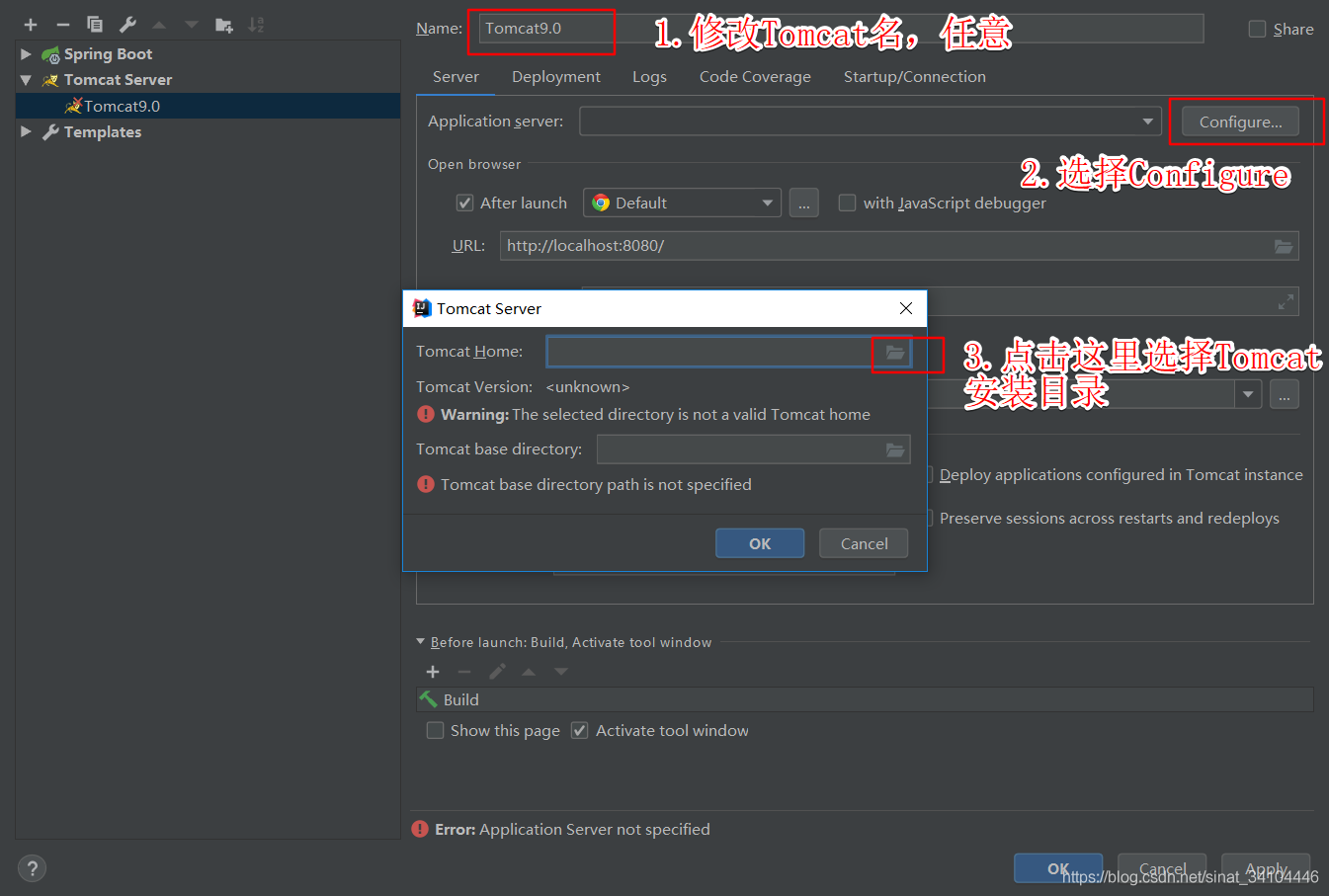 IDEA 配置Tomcat服務(wù)器和發(fā)布web項目的圖文教程
