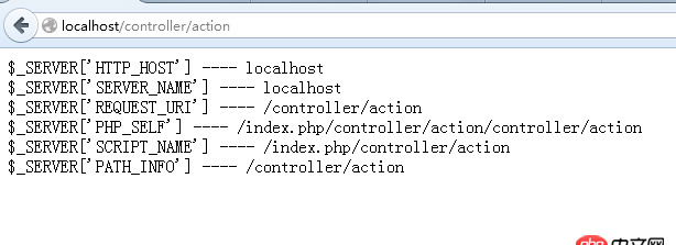 php-_server-php_self - nginx $_SERVER[’PHP_SELF’] 得到重復路徑是什么原因？