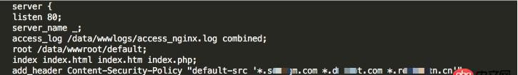 nginx配置Content-Security-Policy，Font被干掉
