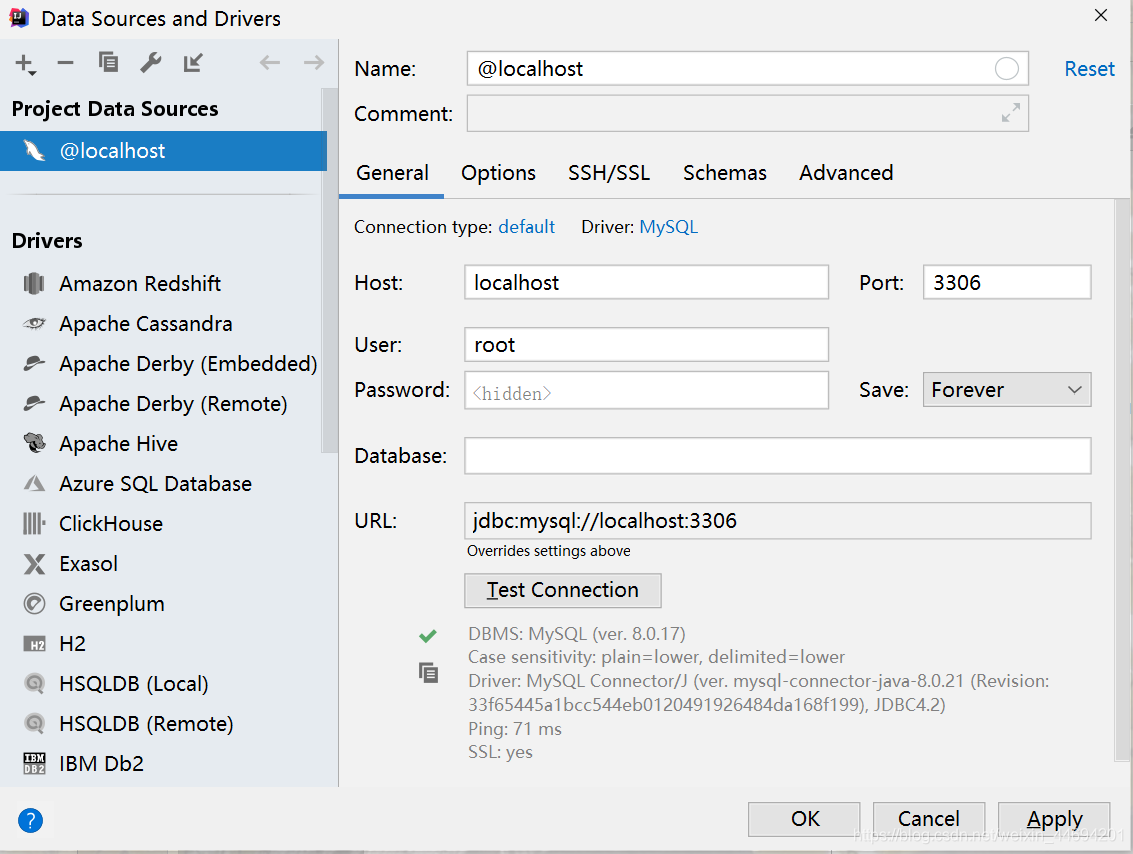 IDEA連接MySQL提示serverTimezone的問(wèn)題及解決方法