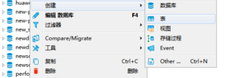 DBeaver創(chuàng)建數(shù)據(jù)庫表流程介紹