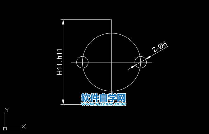 cad怎么標(biāo)注H11比h11的方法