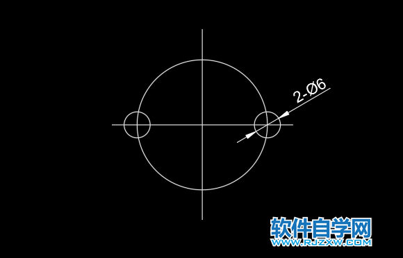 cad2xΦ6怎么標注