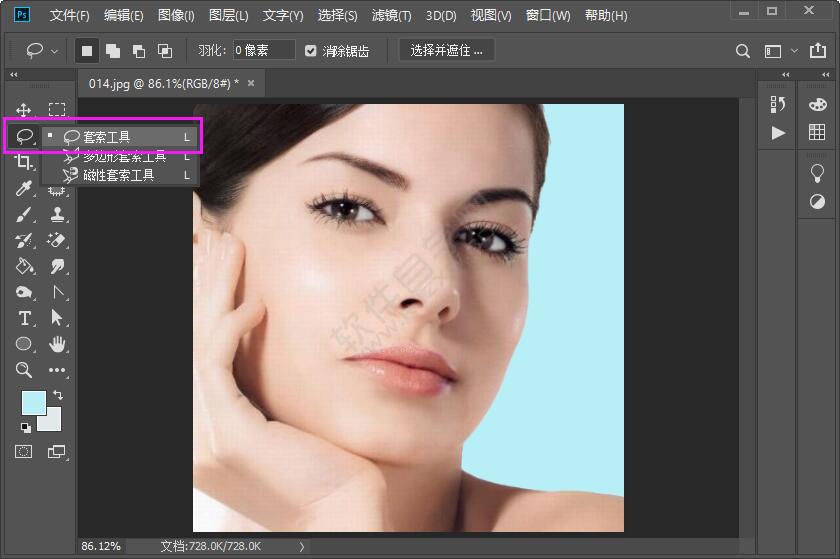 PS套索工具結(jié)束不了怎么辦