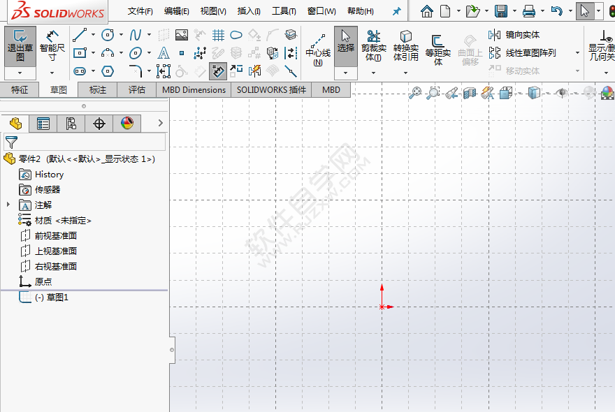 solidworks網(wǎng)格線怎么關閉與打開