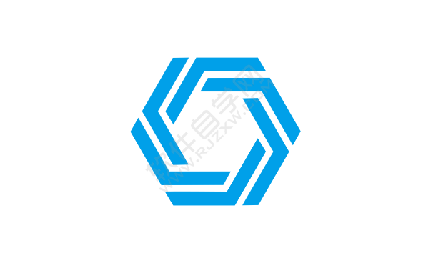 CDR設(shè)計一個L六邊形的LOGO