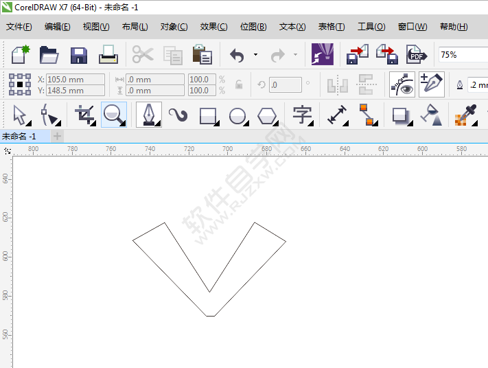 教你怎么用CDR設(shè)計(jì)M字LGOG