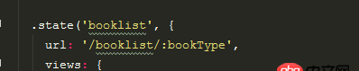 angular.js - 關(guān)于ui-sref地址欄缺省的問題